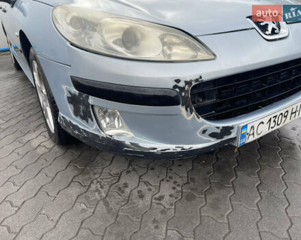 Серый Пежо 407, объемом двигателя 1.8 л и пробегом 343 тыс. км за 3300 $, фото 2 на Automoto.ua