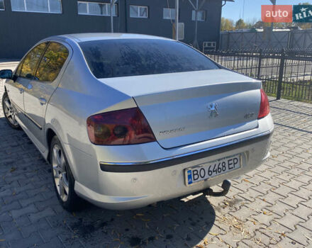Серый Пежо 407, объемом двигателя 2 л и пробегом 306 тыс. км за 4500 $, фото 10 на Automoto.ua