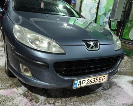 Серый Пежо 407, объемом двигателя 1.8 л и пробегом 398 тыс. км за 4200 $, фото 1 на Automoto.ua