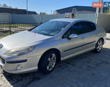 Серый Пежо 407, объемом двигателя 2 л и пробегом 306 тыс. км за 4500 $, фото 5 на Automoto.ua