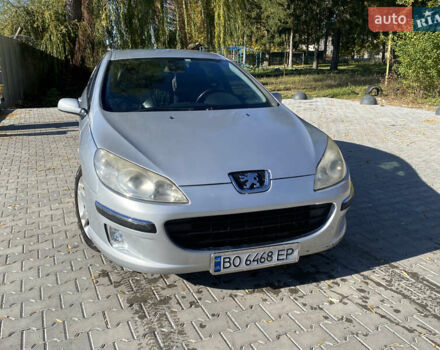 Серый Пежо 407, объемом двигателя 2 л и пробегом 306 тыс. км за 4500 $, фото 1 на Automoto.ua