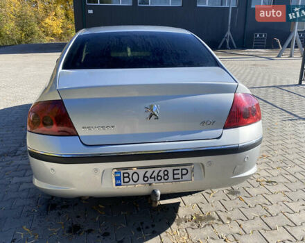 Серый Пежо 407, объемом двигателя 2 л и пробегом 306 тыс. км за 4500 $, фото 11 на Automoto.ua