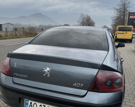 Сірий Пежо 407, об'ємом двигуна 1.7 л та пробігом 220 тис. км за 3200 $, фото 3 на Automoto.ua
