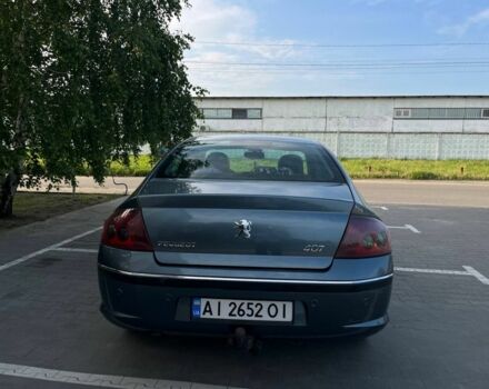 Серый Пежо 407, объемом двигателя 2 л и пробегом 236 тыс. км за 4700 $, фото 5 на Automoto.ua
