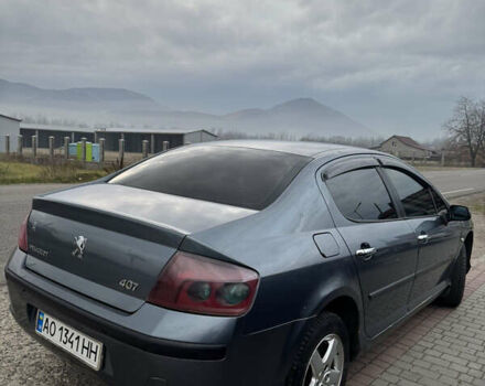 Сірий Пежо 407, об'ємом двигуна 1.75 л та пробігом 250 тис. км за 3000 $, фото 1 на Automoto.ua
