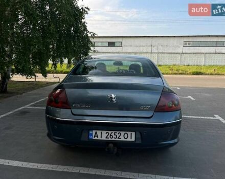 Серый Пежо 407, объемом двигателя 2 л и пробегом 240 тыс. км за 5100 $, фото 1 на Automoto.ua