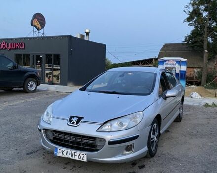 Сірий Пежо 407, об'ємом двигуна 1.7 л та пробігом 257 тис. км за 1650 $, фото 4 на Automoto.ua