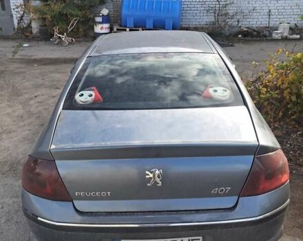 Серый Пежо 407, объемом двигателя 2.01 л и пробегом 370 тыс. км за 5550 $, фото 3 на Automoto.ua