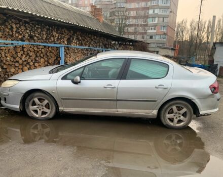 Серый Пежо 407, объемом двигателя 2 л и пробегом 360 тыс. км за 941 $, фото 1 на Automoto.ua