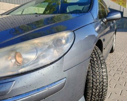 Сірий Пежо 407, об'ємом двигуна 2 л та пробігом 450 тис. км за 3900 $, фото 5 на Automoto.ua
