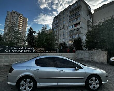 Сірий Пежо 407, об'ємом двигуна 2.2 л та пробігом 260 тис. км за 4300 $, фото 2 на Automoto.ua
