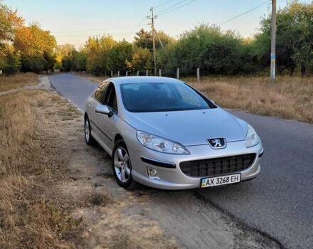 Серый Пежо 407, объемом двигателя 2 л и пробегом 189 тыс. км за 4900 $, фото 1 на Automoto.ua