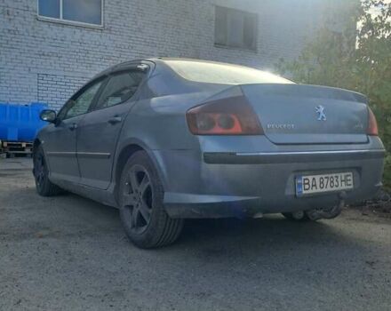 Серый Пежо 407, объемом двигателя 2.01 л и пробегом 370 тыс. км за 5550 $, фото 2 на Automoto.ua