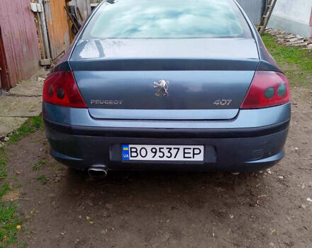 Сірий Пежо 407, об'ємом двигуна 1.75 л та пробігом 500 тис. км за 3100 $, фото 6 на Automoto.ua