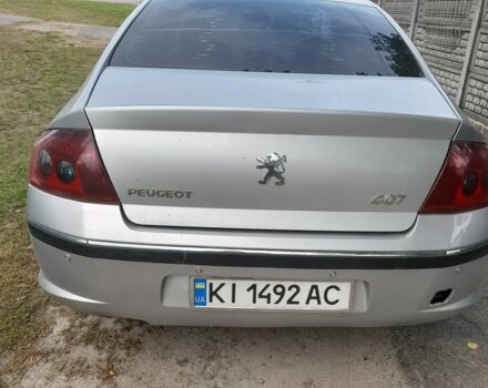 Серый Пежо 407, объемом двигателя 2 л и пробегом 320 тыс. км за 3600 $, фото 3 на Automoto.ua