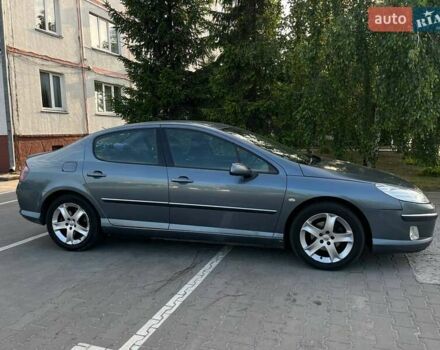 Серый Пежо 407, объемом двигателя 2 л и пробегом 240 тыс. км за 5100 $, фото 2 на Automoto.ua