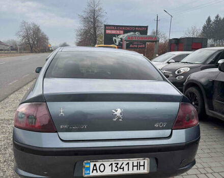 Сірий Пежо 407, об'ємом двигуна 1.75 л та пробігом 250 тис. км за 3000 $, фото 3 на Automoto.ua