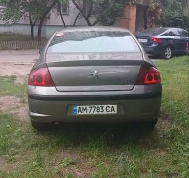 Серый Пежо 407, объемом двигателя 1.8 л и пробегом 220 тыс. км за 3500 $, фото 3 на Automoto.ua