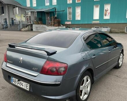 Серый Пежо 407, объемом двигателя 2 л и пробегом 260 тыс. км за 4700 $, фото 5 на Automoto.ua
