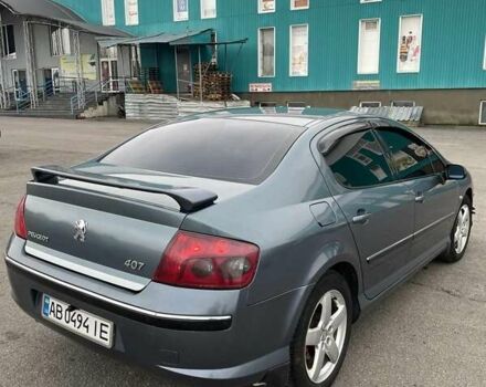 Серый Пежо 407, объемом двигателя 2 л и пробегом 260 тыс. км за 4700 $, фото 5 на Automoto.ua