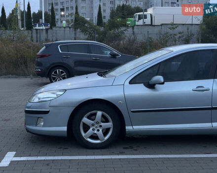 Серый Пежо 407, объемом двигателя 2 л и пробегом 265 тыс. км за 3900 $, фото 3 на Automoto.ua
