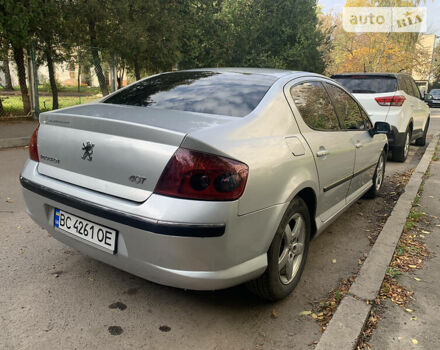 Сірий Пежо 407, об'ємом двигуна 2 л та пробігом 290 тис. км за 4300 $, фото 3 на Automoto.ua