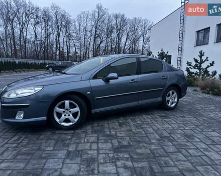 Серый Пежо 407, объемом двигателя 2 л и пробегом 266 тыс. км за 4000 $, фото 1 на Automoto.ua