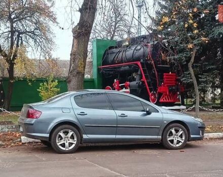 Серый Пежо 407, объемом двигателя 2 л и пробегом 225 тыс. км за 5600 $, фото 2 на Automoto.ua