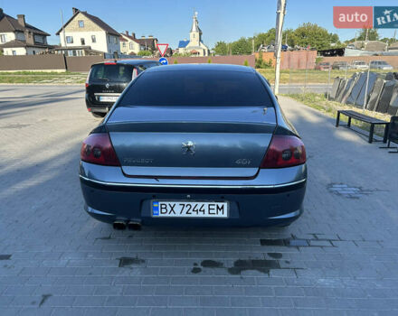 Серый Пежо 407, объемом двигателя 2 л и пробегом 249 тыс. км за 4600 $, фото 5 на Automoto.ua