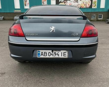 Серый Пежо 407, объемом двигателя 2 л и пробегом 260 тыс. км за 4700 $, фото 11 на Automoto.ua