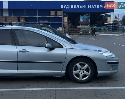 Серый Пежо 407, объемом двигателя 2 л и пробегом 265 тыс. км за 3900 $, фото 7 на Automoto.ua