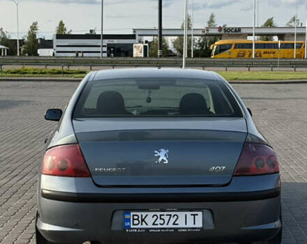 Пежо 407 2006 в Ровно на Automoto.ua Серый Пежо 407, объемом двигателя 1.75 л и пробегом 249 тыс. км за 3800 $, фото 3 на Automoto.ua