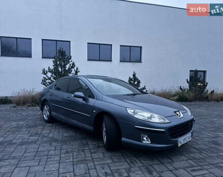 Серый Пежо 407, объемом двигателя 2 л и пробегом 266 тыс. км за 4000 $, фото 2 на Automoto.ua