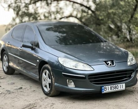 Серый Пежо 407, объемом двигателя 2 л и пробегом 230 тыс. км за 4700 $, фото 1 на Automoto.ua