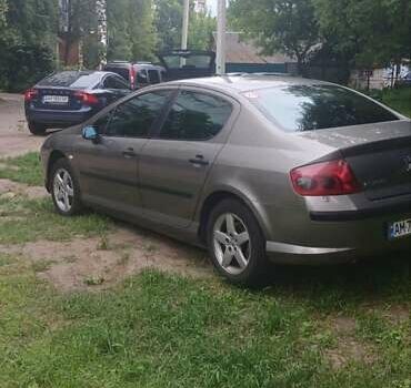 Серый Пежо 407, объемом двигателя 1.8 л и пробегом 220 тыс. км за 3500 $, фото 2 на Automoto.ua