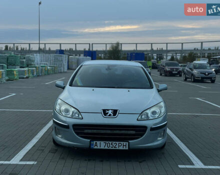 Серый Пежо 407, объемом двигателя 2 л и пробегом 265 тыс. км за 3900 $, фото 1 на Automoto.ua