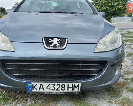 Сірий Пежо 407, об'ємом двигуна 2 л та пробігом 196 тис. км за 4999 $, фото 1 на Automoto.ua