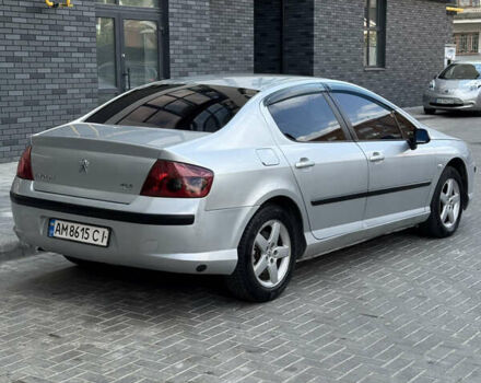 Серый Пежо 407, объемом двигателя 1.75 л и пробегом 180 тыс. км за 4500 $, фото 8 на Automoto.ua