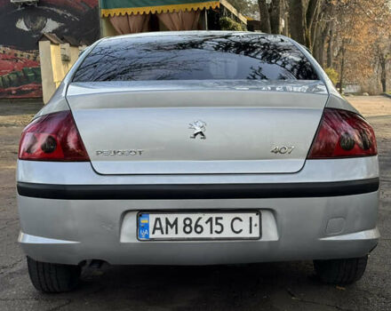 Сірий Пежо 407, об'ємом двигуна 1.75 л та пробігом 182 тис. км за 3750 $, фото 6 на Automoto.ua