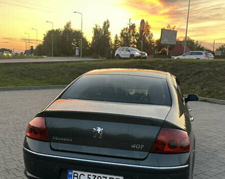 Сірий Пежо 407, об'ємом двигуна 1.56 л та пробігом 262 тис. км за 7500 $, фото 5 на Automoto.ua