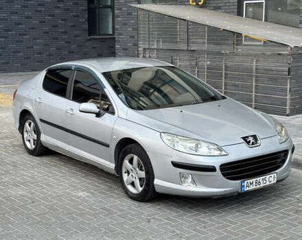 Серый Пежо 407, объемом двигателя 1.75 л и пробегом 180 тыс. км за 4500 $, фото 1 на Automoto.ua