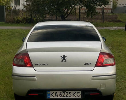 Сірий Пежо 407, об'ємом двигуна 1.6 л та пробігом 358 тис. км за 6200 $, фото 3 на Automoto.ua