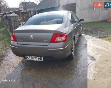 Сірий Пежо 407, об'ємом двигуна 1.56 л та пробігом 170 тис. км за 4100 $, фото 10 на Automoto.ua