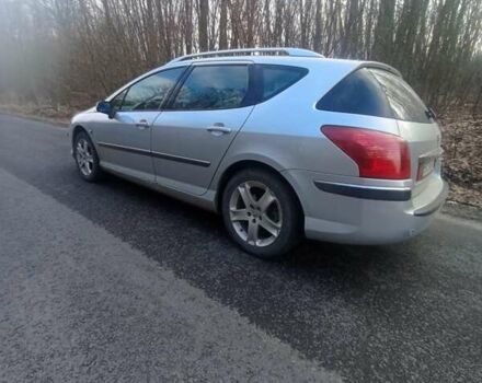 Серый Пежо 407, объемом двигателя 2 л и пробегом 223 тыс. км за 3700 $, фото 7 на Automoto.ua