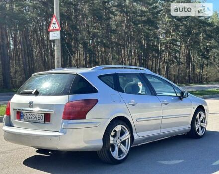 Сірий Пежо 407, об'ємом двигуна 2 л та пробігом 312 тис. км за 4700 $, фото 4 на Automoto.ua