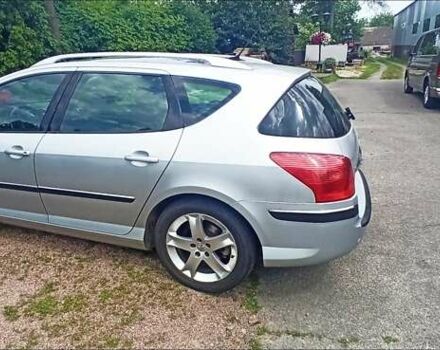 Серый Пежо 407, объемом двигателя 2 л и пробегом 251 тыс. км за 4200 $, фото 4 на Automoto.ua
