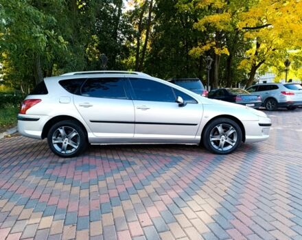 Серый Пежо 407, объемом двигателя 2 л и пробегом 237 тыс. км за 4695 $, фото 5 на Automoto.ua