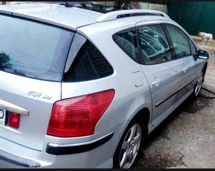 Серый Пежо 407, объемом двигателя 2 л и пробегом 230 тыс. км за 4500 $, фото 3 на Automoto.ua