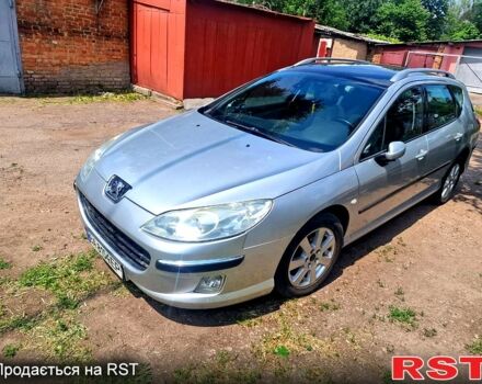 Сірий Пежо 407, об'ємом двигуна 2 л та пробігом 367 тис. км за 4400 $, фото 2 на Automoto.ua