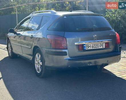 Серый Пежо 407, объемом двигателя 2 л и пробегом 380 тыс. км за 3300 $, фото 3 на Automoto.ua